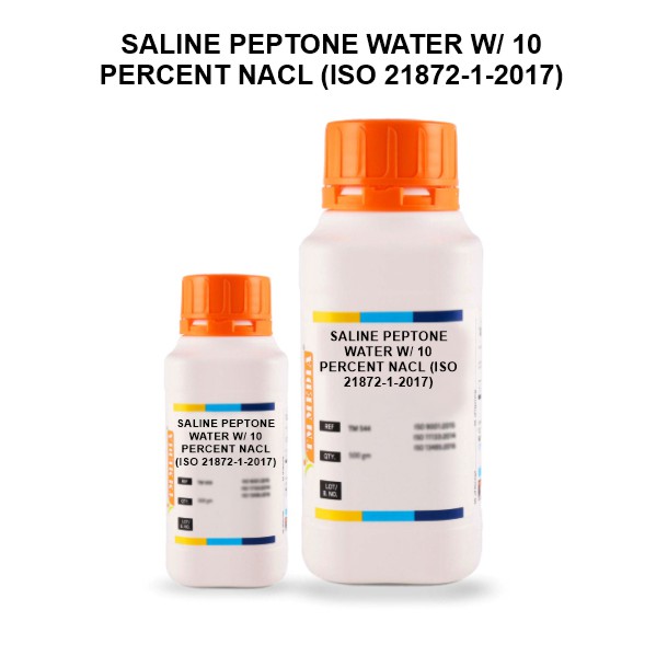 Saline Peptone Water W/ 10 Percent Nacl (Iso 21872-1-2017)